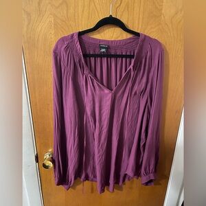 Torrid purple blouse